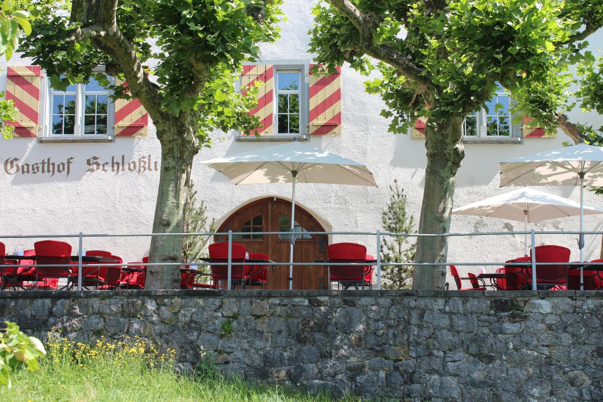 Hotel Restaurant Schloessli Sax エクステリア 写真